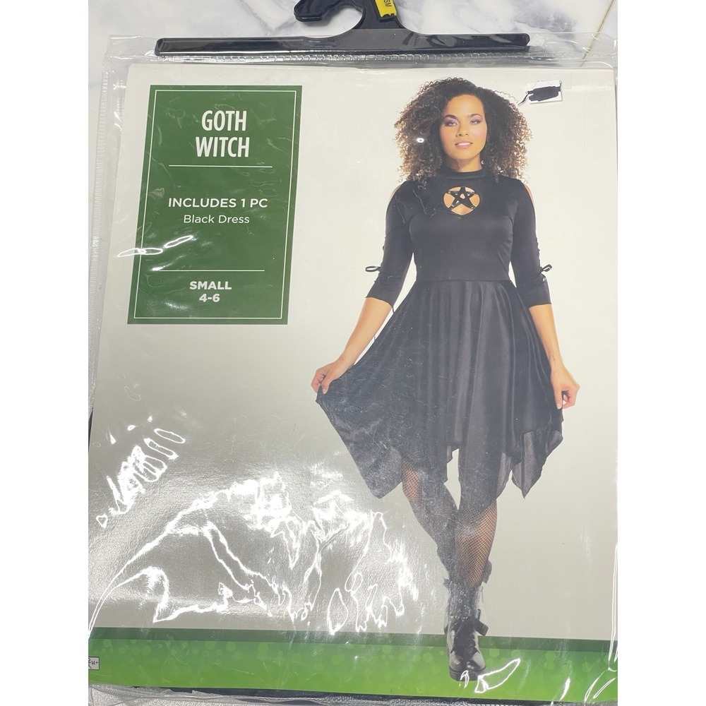 Goth Witch Adult Dress Size Medium 8/10-NEW‎ - Picture 1 of 3